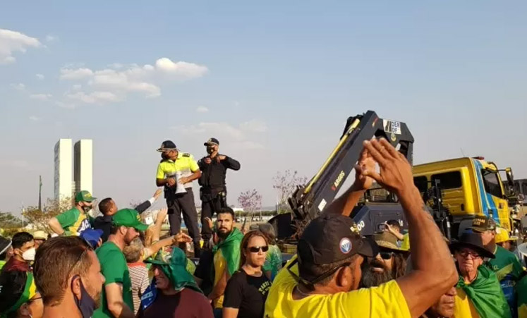 caminhoneiros bolsonaristas