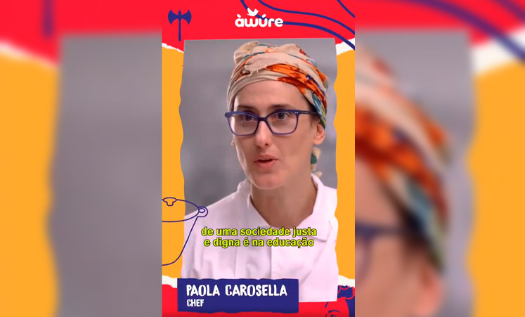 cozinha e voz